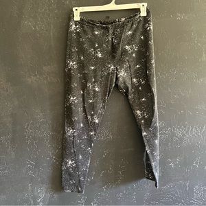 Style & Co Splatter Pattern Leggings Size 1X